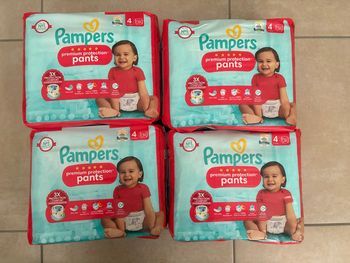 Couches Pampers Premium Protection Pants Taille 4 Neuf 