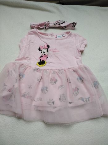 Robe manches courtes minnie