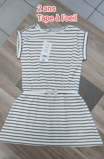 Robe 2 ans Tape à l'oeil