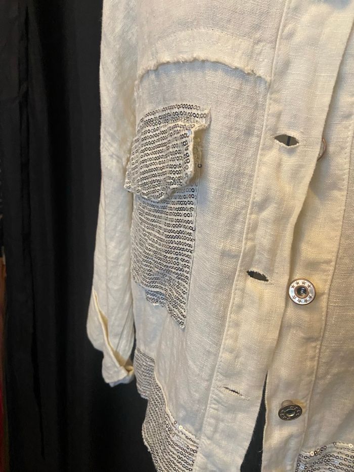Veste en lin - photo numéro 4