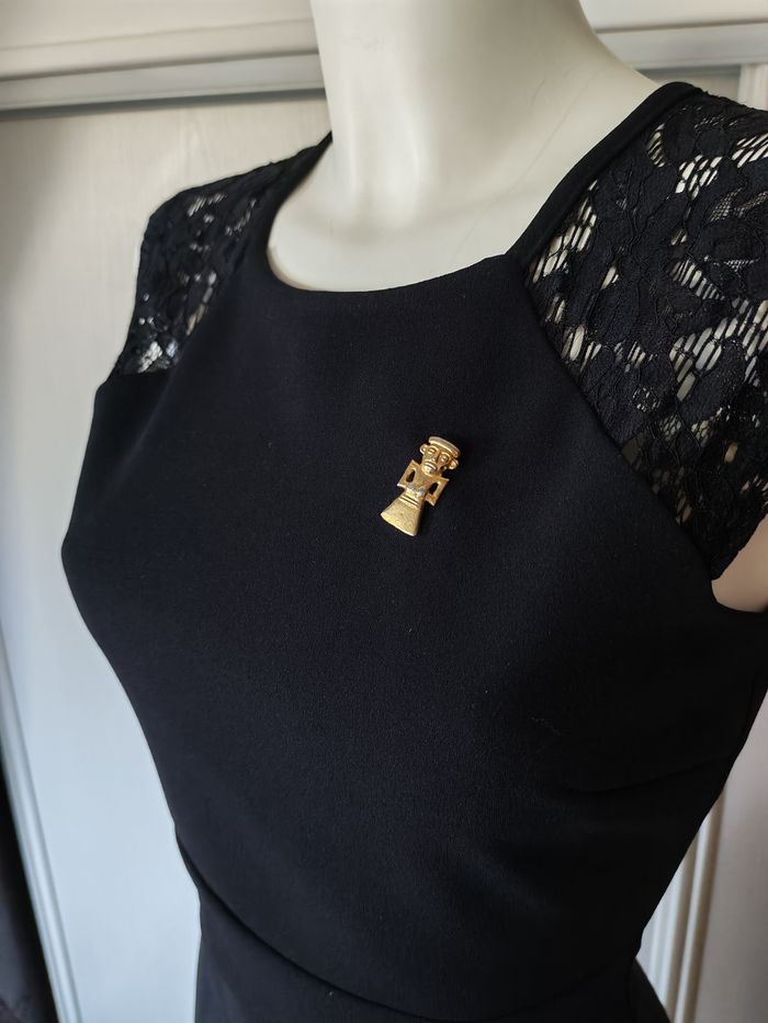 Broche Inca personnage sud américain - photo numéro 5