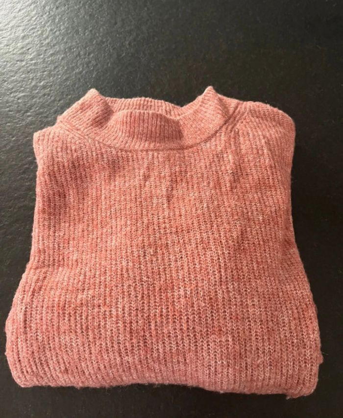 Pull avec laine rose Ms mode