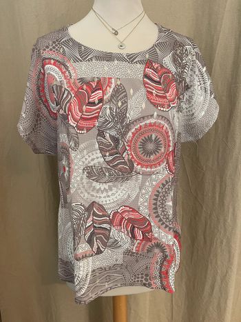 Haut t-shirt léger beige - Armand Thierry - T. 44