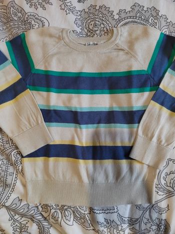 Pull rayé 5 Ans Eden & Victor