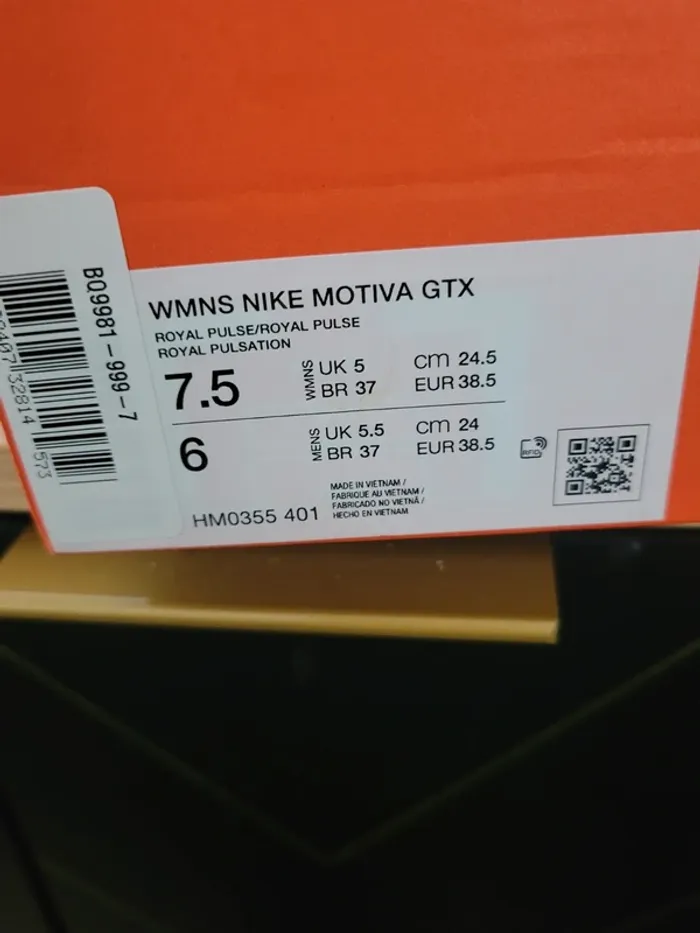 Nike Motiva Goretex T38,5 100% Authentique - photo numéro 20