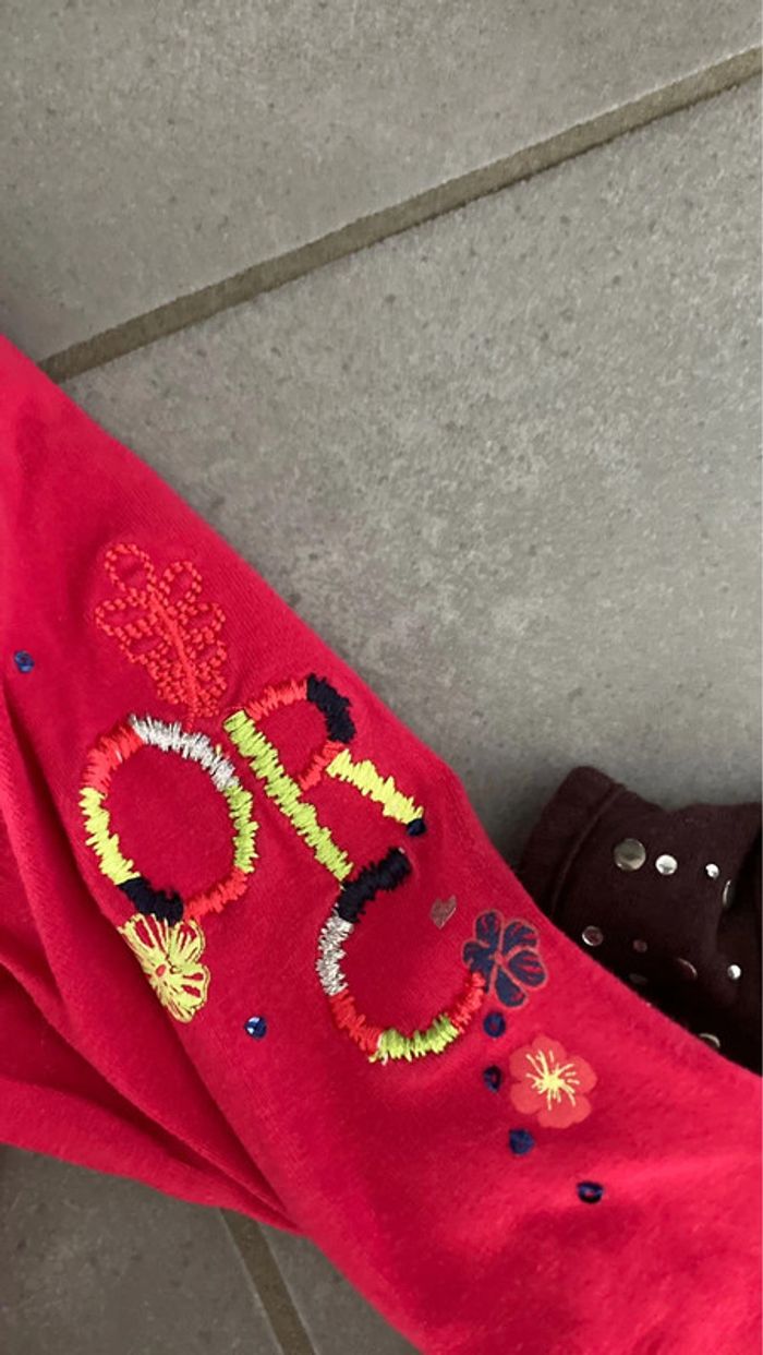 Lot ensemble garde robe vêtement tunique jupe robe fille 5 ans - photo numéro 5