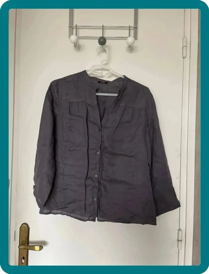 Chemise grise