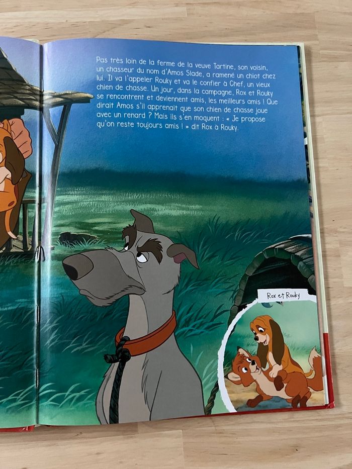 Livre Disney Audiocontes Magiques n°39 – Rox et Rouky – Bon État (Sans Figurines) - photo numéro 7