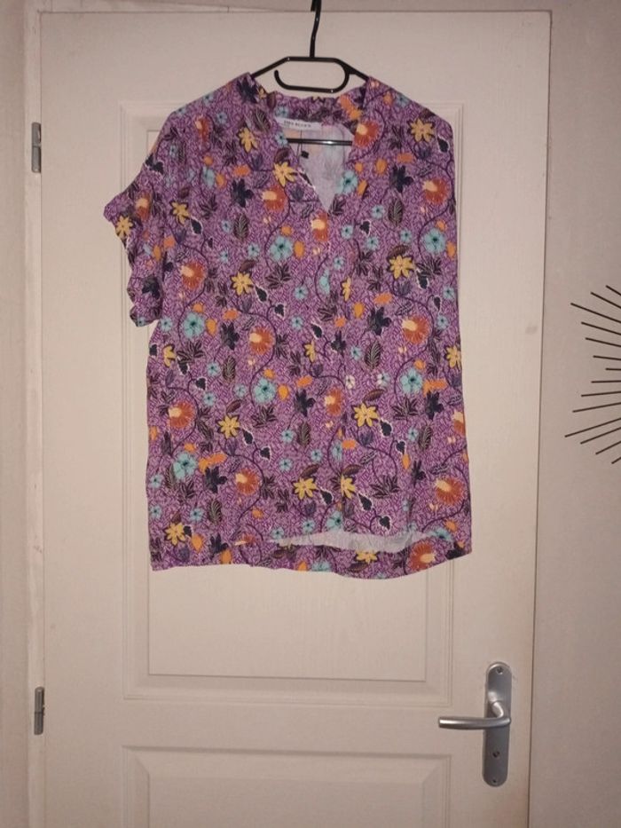 Blouse violette