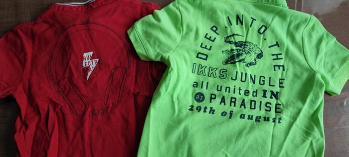 Lot de 2 polos IKKS 4 ans - photo numéro 2