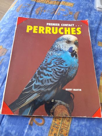 Livre premier contact...perruches 
