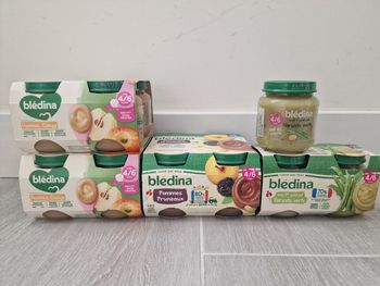 Lot de petits pots bébé Blédina