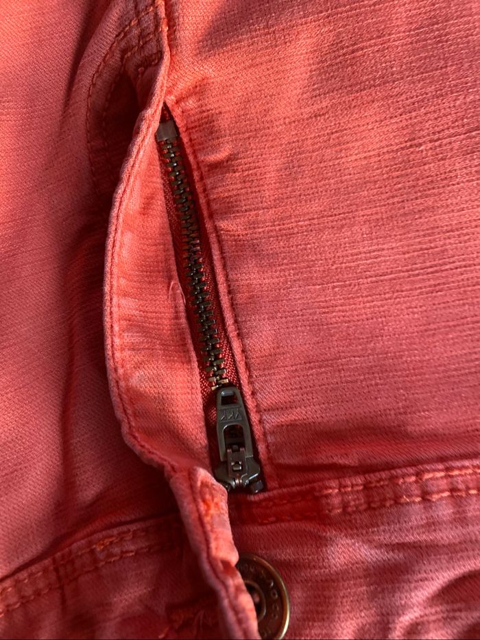 Pantalon chino orange brique 10 ans tape à l'œil - photo numéro 9