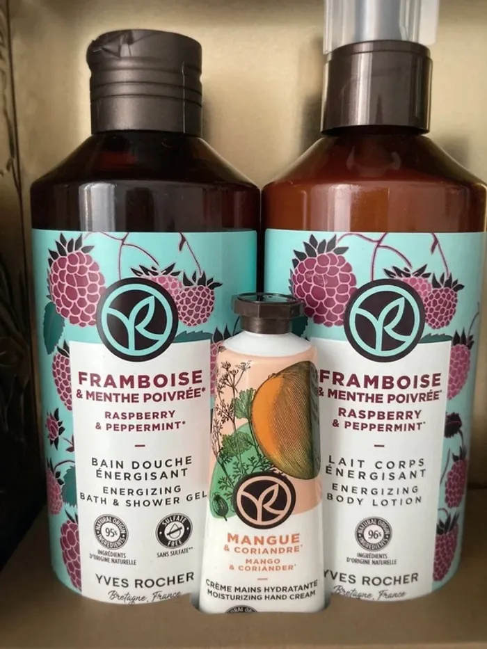Coffret Yves Rocher Framboise Menthe mangue - photo numéro 4