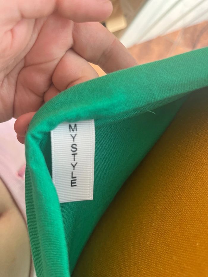 top vert zara - photo numéro 3