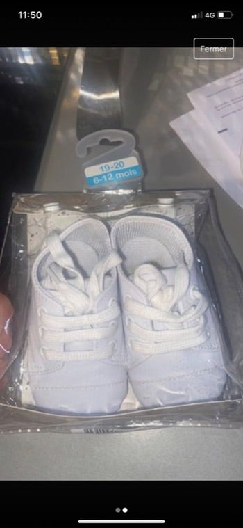 Chaussure ceremonie 6-12 mois