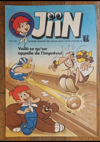 Ancien magazine Jiin mars 1984 vintage