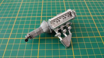 Moteur pièce détachée miniature jaguar type E 1961 1/18 burago #B38