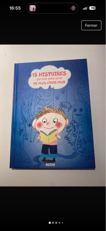 Les histoires qui font peur pour évolue avoir peur (Livre pour enfants)