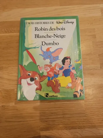 Livre disney 3 histoires