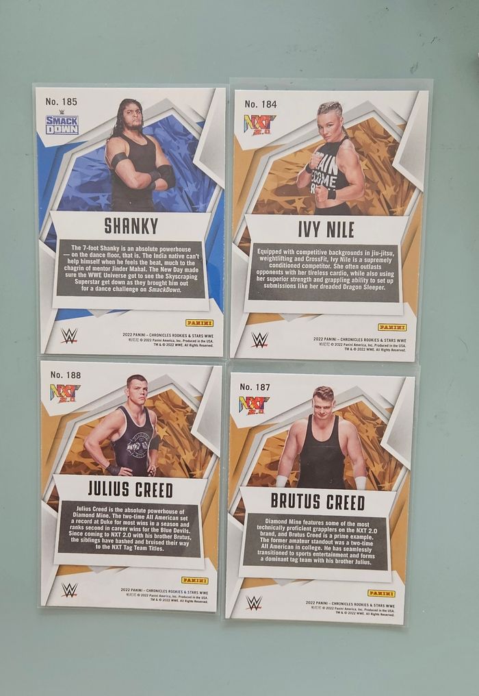 Lot Cartes Wwe 2 - photo numéro 2