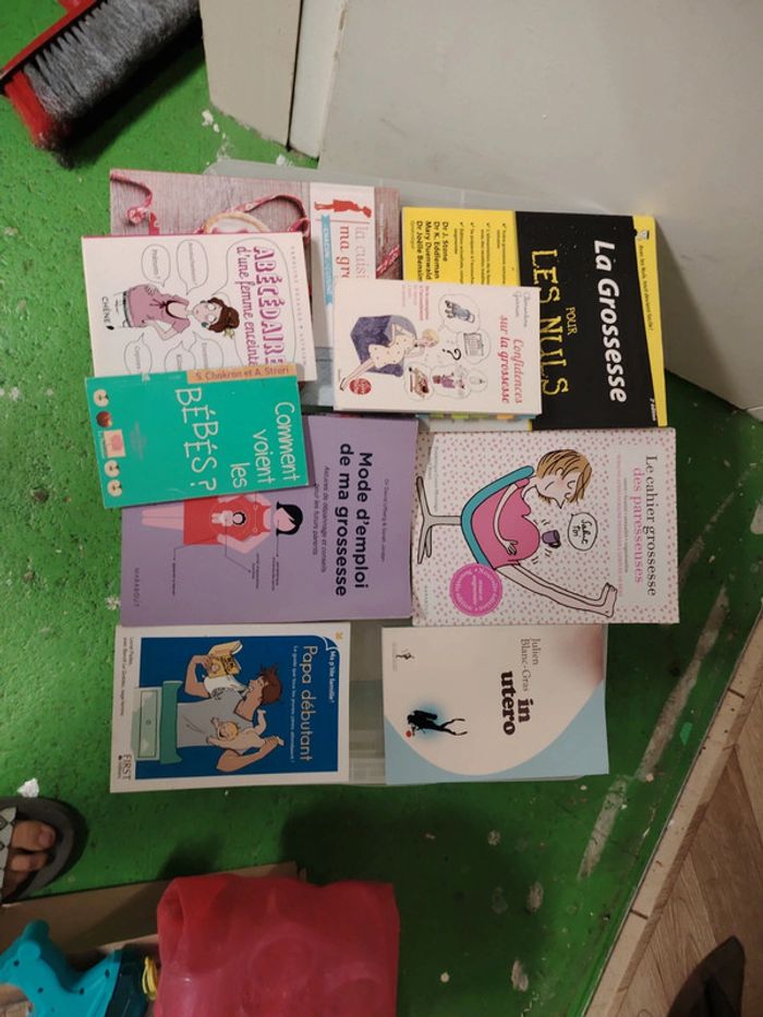 Lot 9 livres grossesses