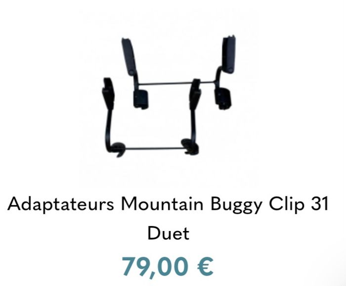 Poussette mountain buggy confortable - photo numéro 3