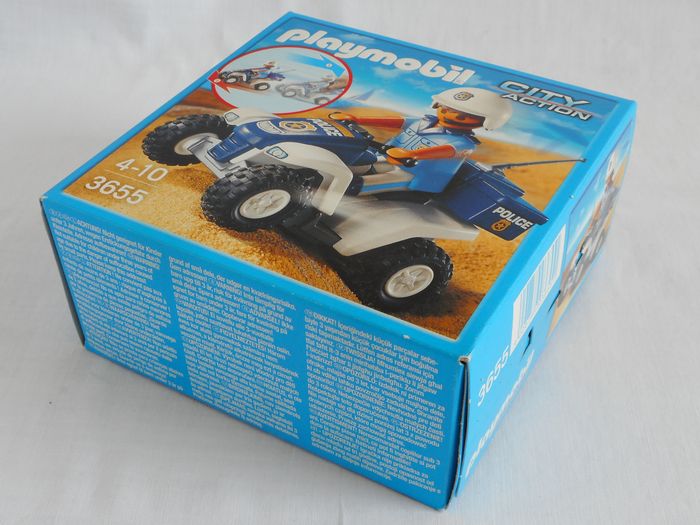 Playmobil - 3655 - Policier / Quad - NEUF - photo numéro 5
