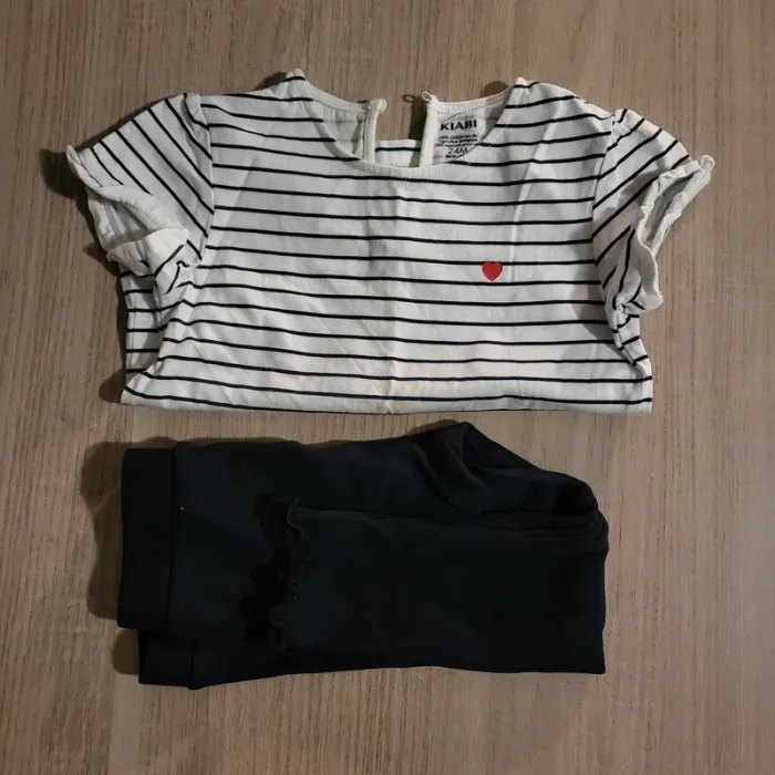 Ensemble legging + Tee-shirt 24 mois