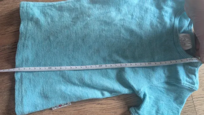 Tee shirt aqua blue 4 saison manymonths - photo numéro 7