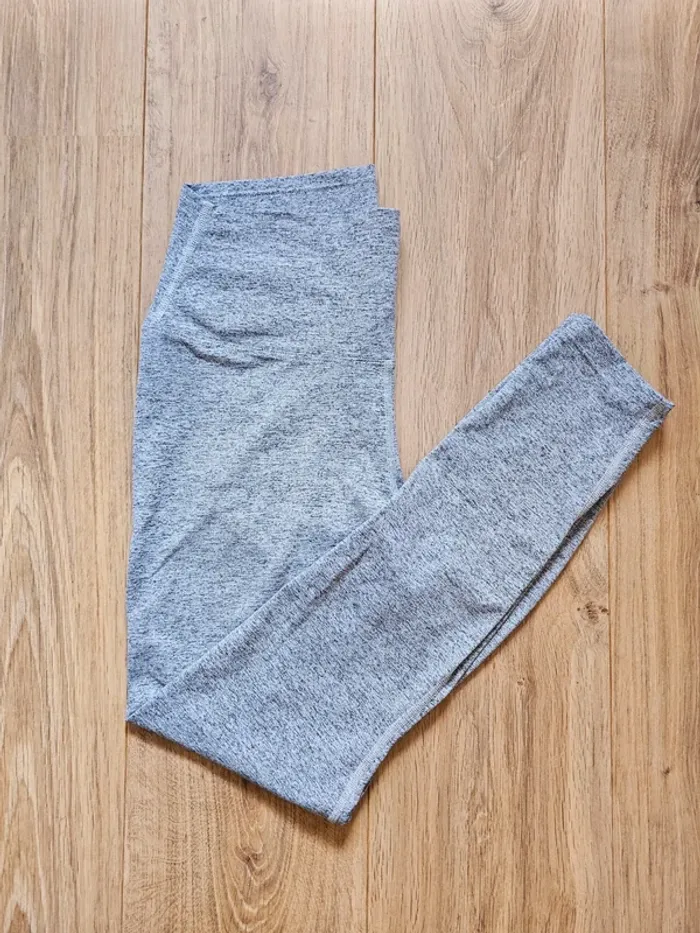 Legging Nobull gris chiné taille M femme neuf