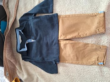 Ensemble pantalon pull 3- 6 mois