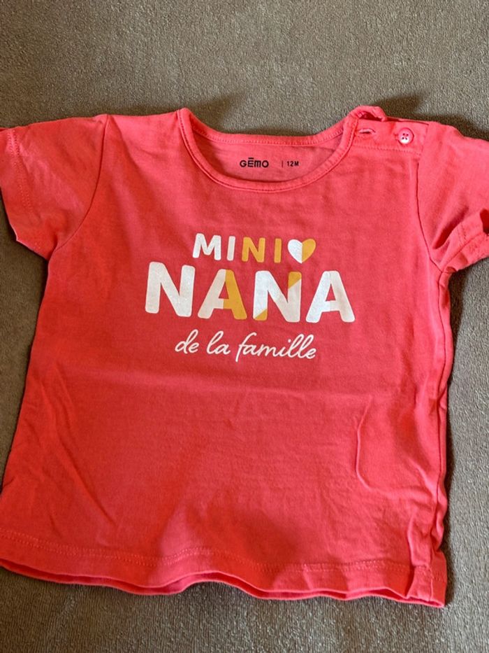 TEE shirt mini nana