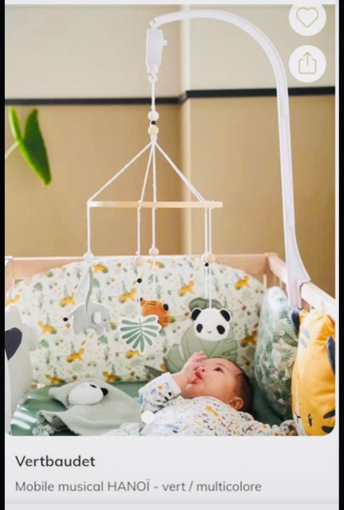 Mobile musical vertbaudet - photo numéro 2