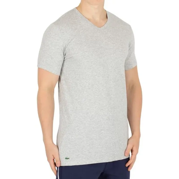 T-shirt Lacoste Gris Taille M Neuf et Authentique - photo numéro 1
