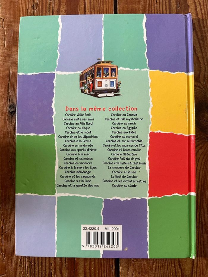 Livre rare Caroline en Amérique album damiers couleurs collection Pierre Probst - photo numéro 2