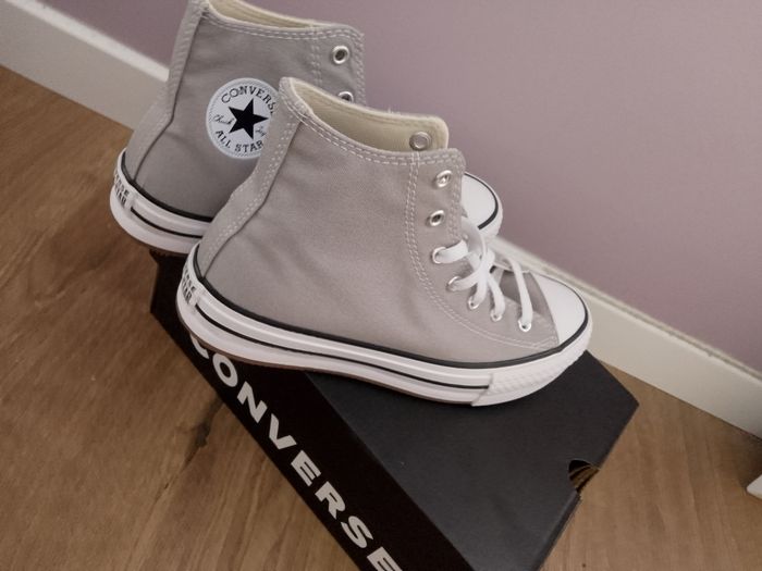 Basket converse plateforme - photo numéro 2