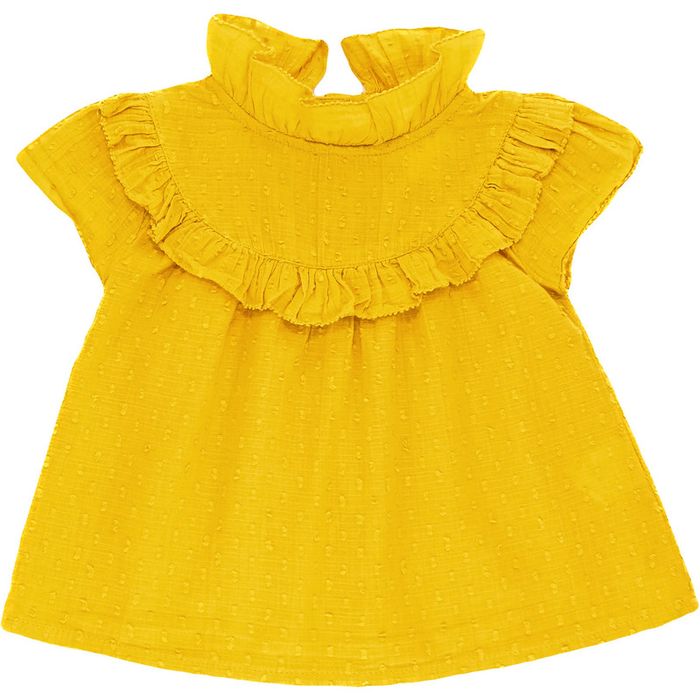 Blouse à manches courtes 6 mois en coton Louis Louise