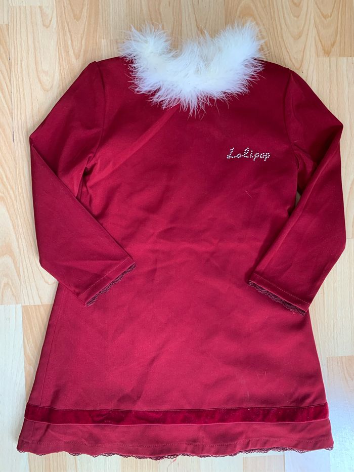 Jolie robe rouge 5 ans