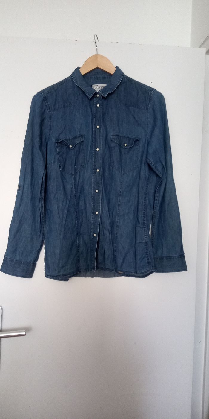 Chemise jean s - photo numéro 2