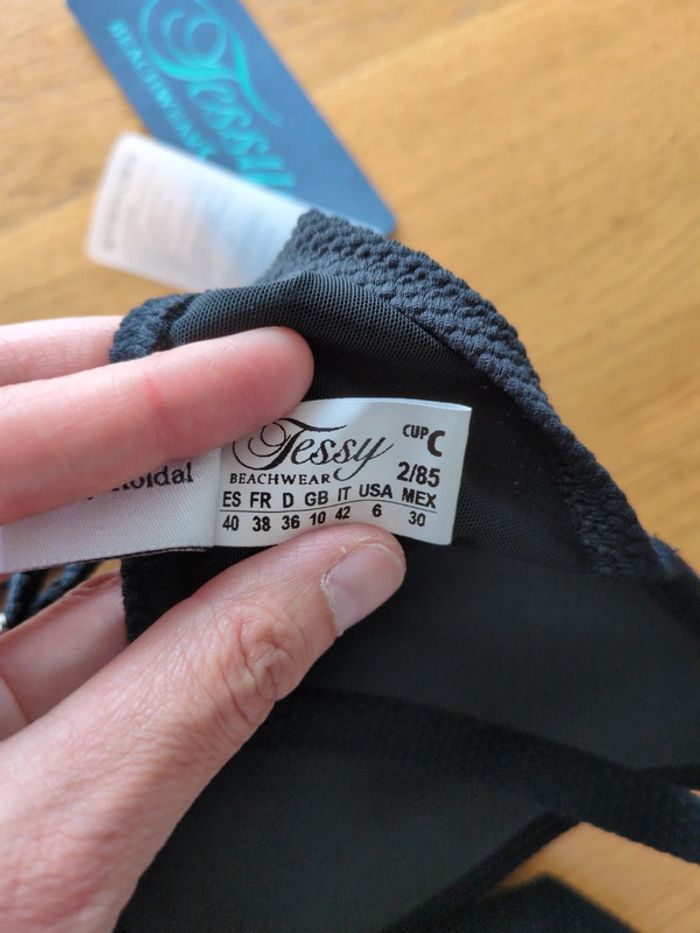 Maillot de bain noir neuf T38 - photo numéro 7