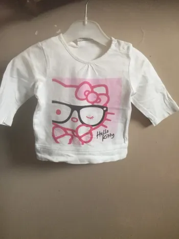 T-shirt blanc Hello Kitty 3M