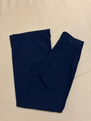 Pantalon large bleu marine 