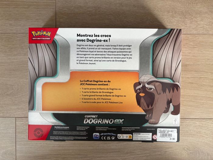 Coffret Pokémon dogrino ex - photo numéro 3