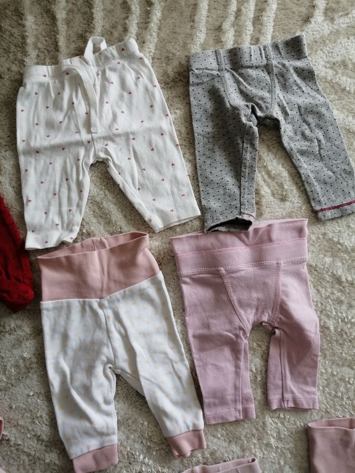 Lot de 9 leggings taille 1 mois - photo numéro 4