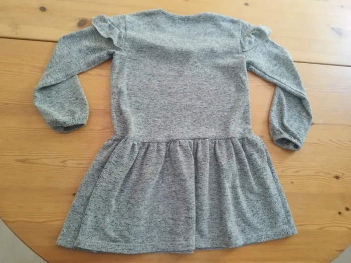 Robe gris chiné - photo numéro 2