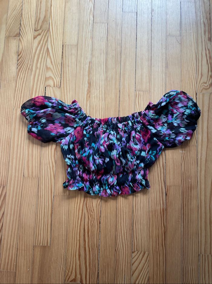 Crop top Fleuris LOAVIES