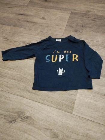 T-shirt manches longues garçon