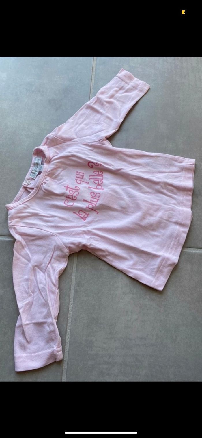Tee shirt manches longues 6 mois
