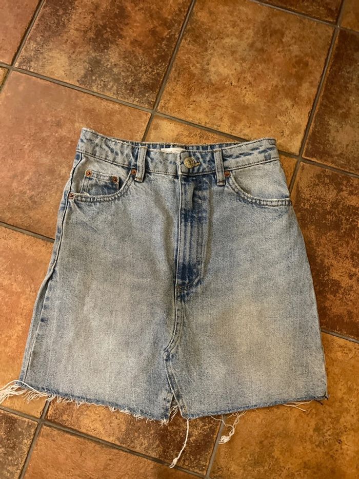 jupe en jean zara